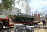 В Балаково прибыл первый танк
