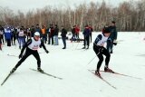 Балаковский пожарный на лыжах обогнал главного МЧСника области